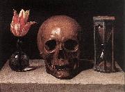 CERUTI, Giacomo Still-Life with a Skull  jg Sweden oil painting artist